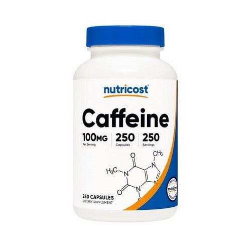 Caffeine Capsules 250 Count by Nutricost