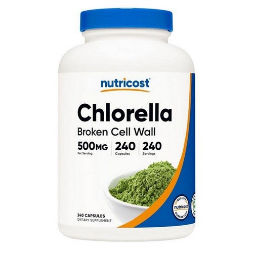 Chlorella Capsules 240 Count by Nutricost