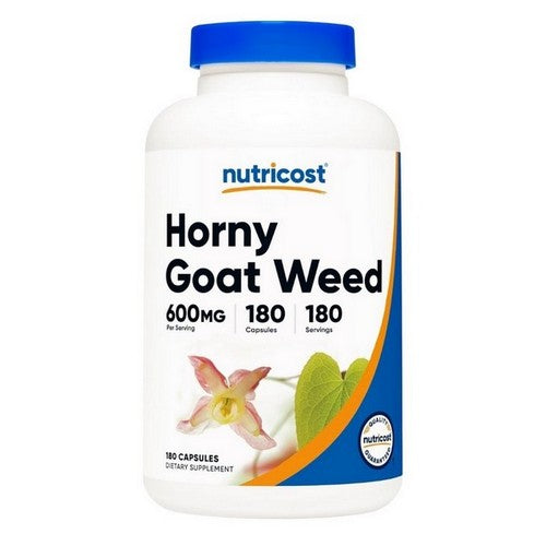 Horny Goat Weed Capsules 180 Count by Nutricost