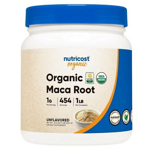 Organic Maca Root Powder 1 Lb by Nutricost