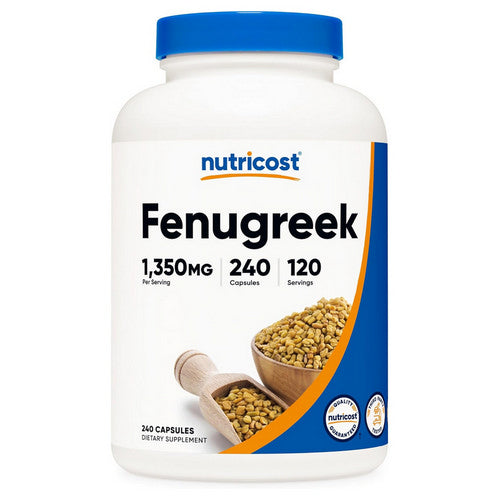 Fenugreek Seed 240 Caps by Nutricost
