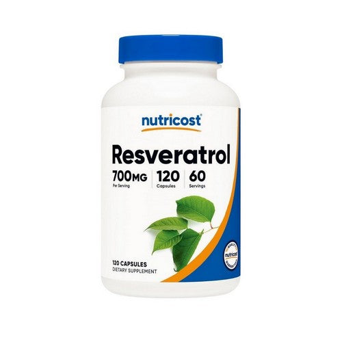 Resveratrol Capsules 120 Count by Nutricost