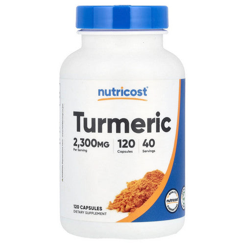 Turmeric 95% Curcyminoids 120 Caps by Nutricost