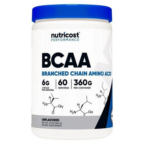 BCAA Powder 60 Servings by Nutricost