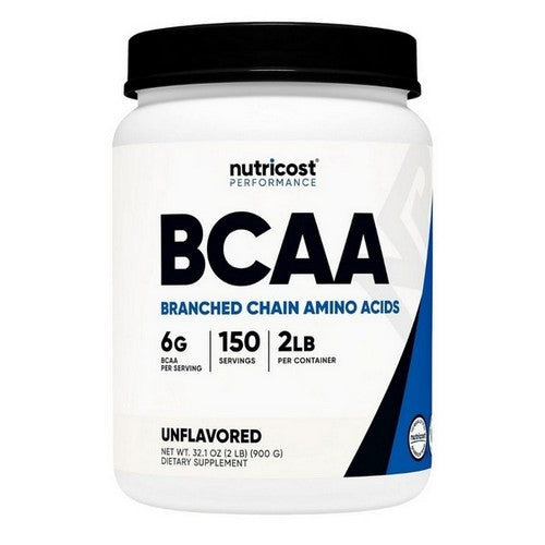 Bcaa Powder Unflavored 150 Servings by Nutricost