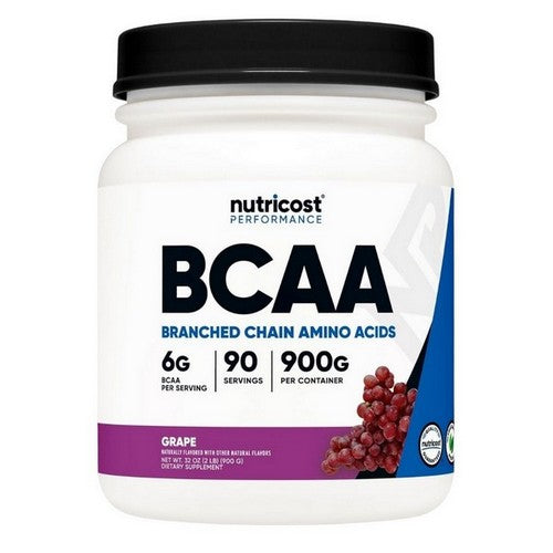 BCAA Powder Grape 90 Servings by Nutricost