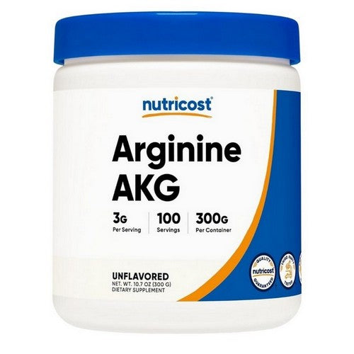 Arginine AKG Powder 300 Grams by Nutricost