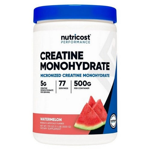 Creatine Monohydrate Powder Watermelon 500 Grams by Nutricost