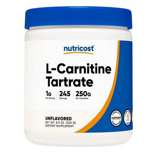 L-Carnitine Tartrate Powder 250 Grams by Nutricost