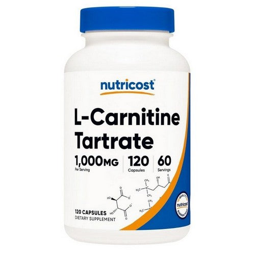 L-Carnitine Tartrate 120 Caps by Nutricost