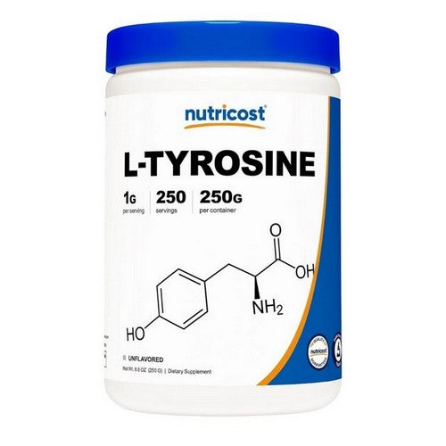 L-Tyrosine Powder 250 Grams by Nutricost