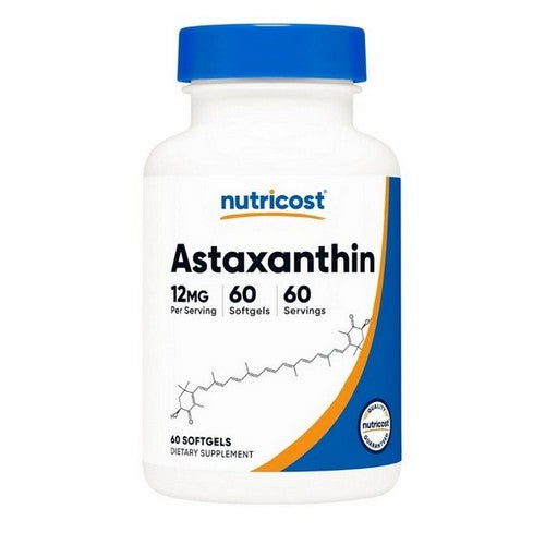 Astaxanthin Softgels 60 Count by Nutricost