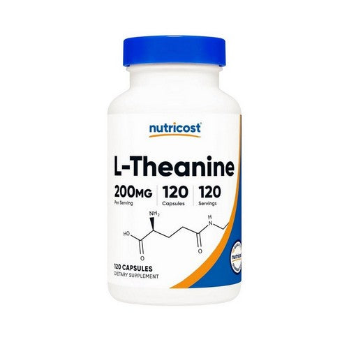 L-Theanine Capsules 120 Count by Nutricost