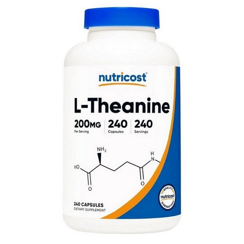 L-Theanine Capsules 240 Count by Nutricost