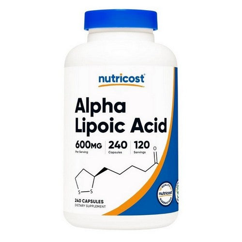 Alpha Lipoic Acid Capsules 240 Count by Nutricost