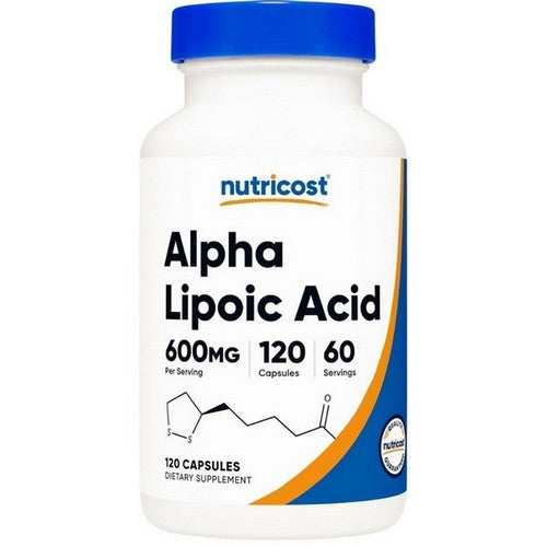 Alpha Lipoic Acid Capsules 120 Count by Nutricost