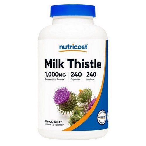 Milk Thistle Capsules 240 Count by Nutricost