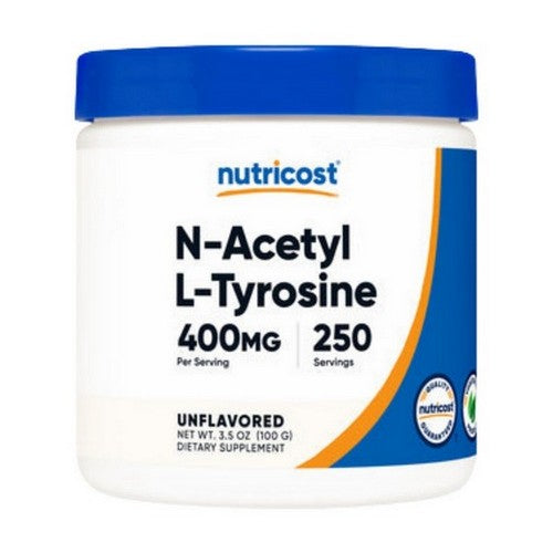 N-Acetyl L-Tyrosine Powder NALT 100 Grams by Nutricost