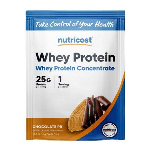 Whey Protein Concentrate Chocolate Peanut Butter 1 Serving by Nutricost