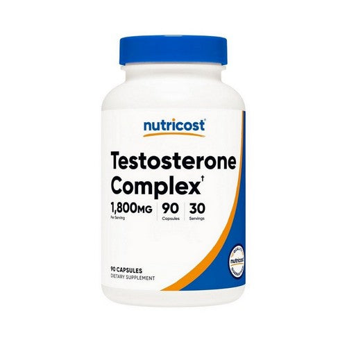 Testosterone Complex Capsules 90 Count by Nutricost