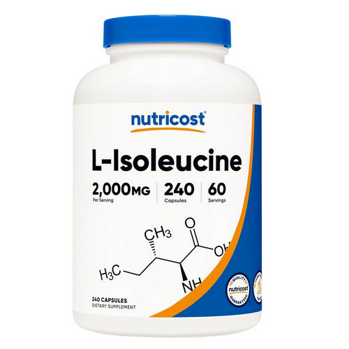 L-Isoleucine Capsules 240 Count by Nutricost