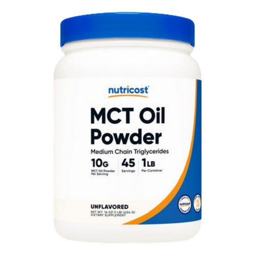 MCT Oil Powder 1 Lb by Nutricost