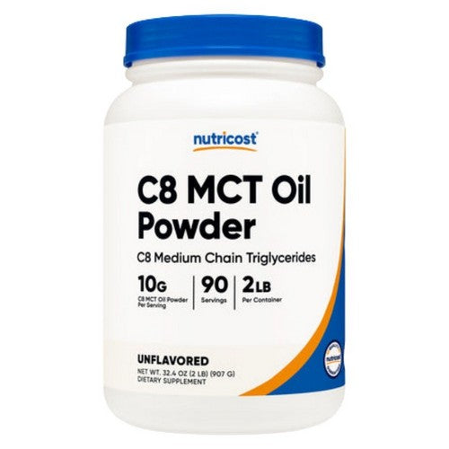 C8 MCT Oil Powder 2 Lbs by Nutricost