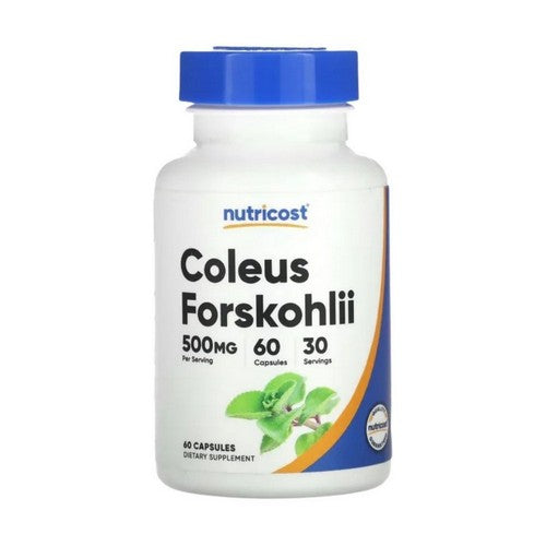 Coleus Forskohlii Capsules 60 Count by Nutricost
