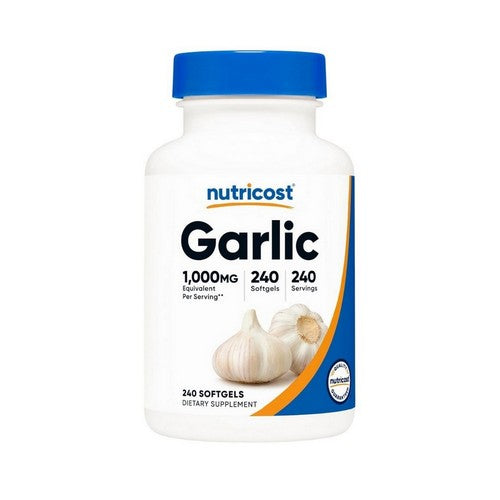 Garlic Softgels 240 Count by Nutricost