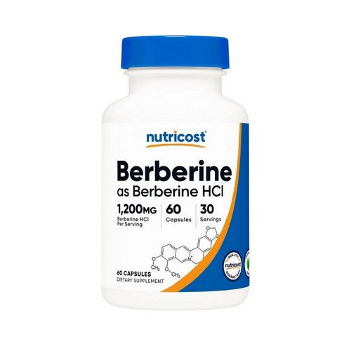 Berberine HCl 60 Caps by Nutricost
