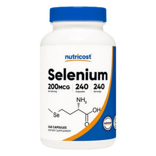 Selenium Capsules 240 Count by Nutricost