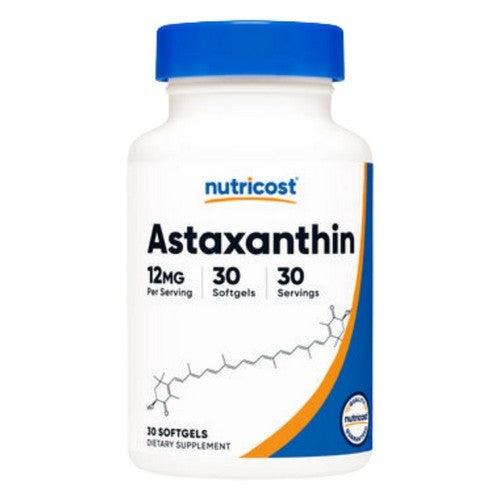 Astaxanthin Softgels 30 Count by Nutricost
