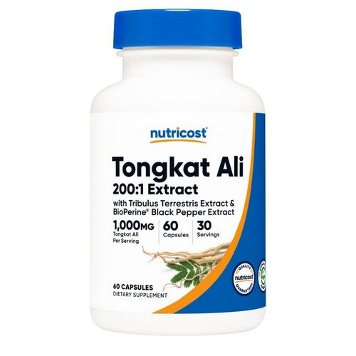 Tongkat Ali 200:1 60 Caps by Nutricost
