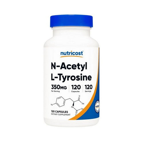 N-Acetyl L-Tyrosine Capsules 120 Count by Nutricost