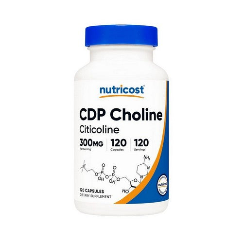 Cdp Choline Citicoline 120 Count by Nutricost