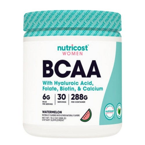 BCAA for Women Powder Watermelon 30 Serving by Nutricost