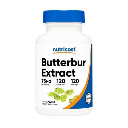Butterbur Extract Capsules 120 Count by Nutricost