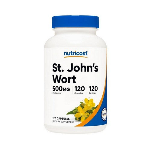 St Johns Wort Capsules 120 Count by Nutricost