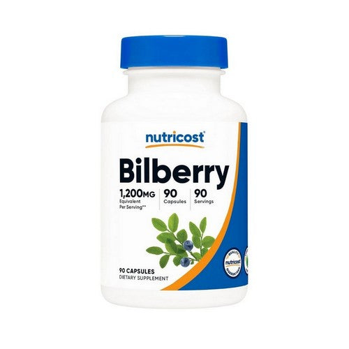 Bilberry Capsules 90 Count by Nutricost