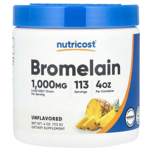 Bromelain Powder 4 Oz by Nutricost