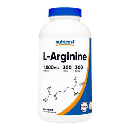 L-Arginine Tablets 300 Count by Nutricost
