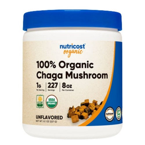 Chaga Powder Organic 8 Oz by Nutricost