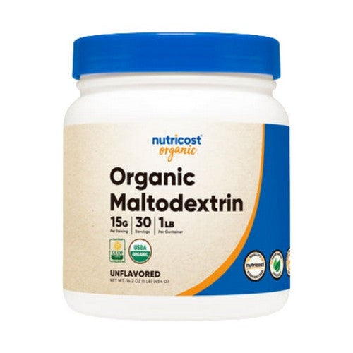 Organic Maltodextrin Powder 1 Lb by Nutricost
