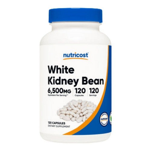White Kidney Bean Capsules 120 Count by Nutricost