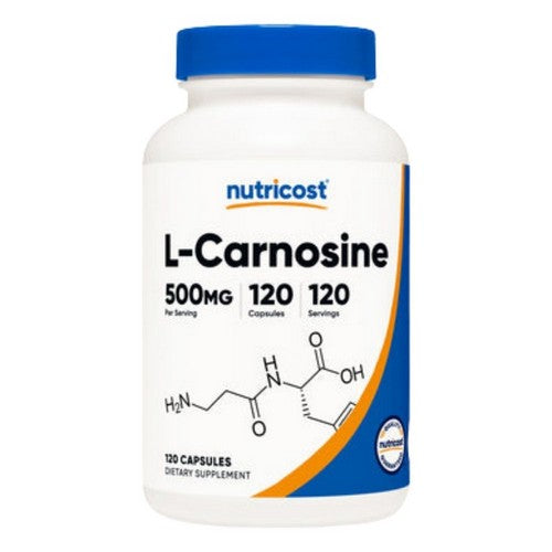 L-Carnosine Capsules 120 Count by Nutricost
