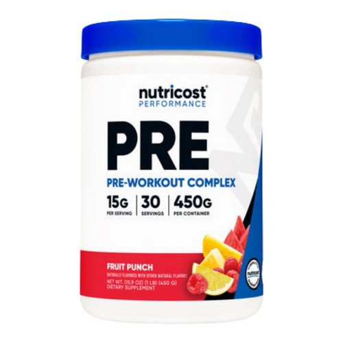 Pre-X Complex Fruit Punch 30 Serving by Nutricost