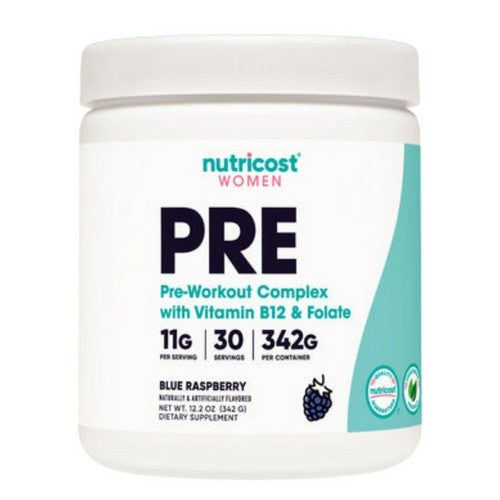 Preworkout For Women Blue Raspberry 30 Serving by Nutricost