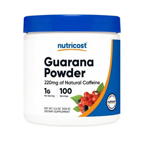 Guarana Powder 100 Grams by Nutricost