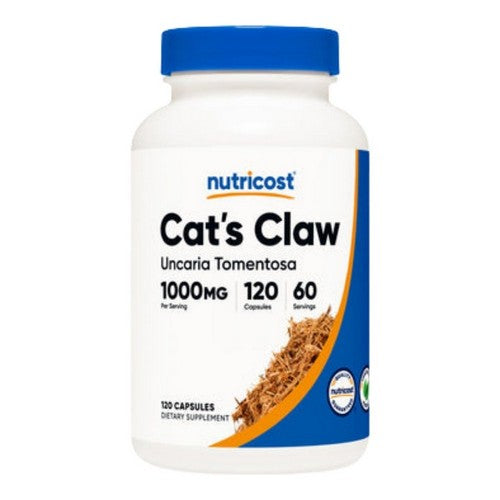Cats Claw Capsules 120 Count by Nutricost