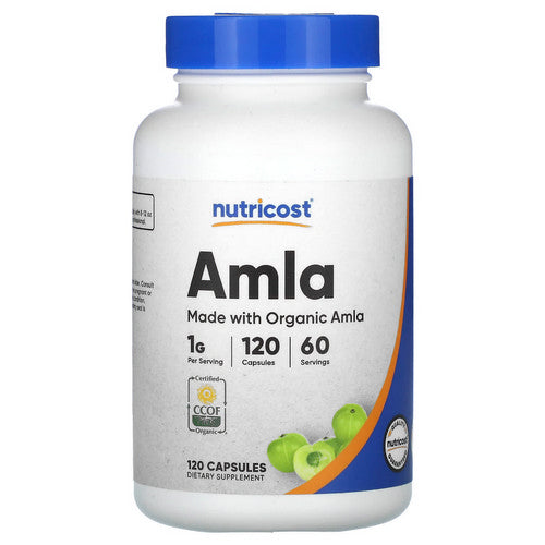 Amla Capsules MWO 120 Count by Nutricost